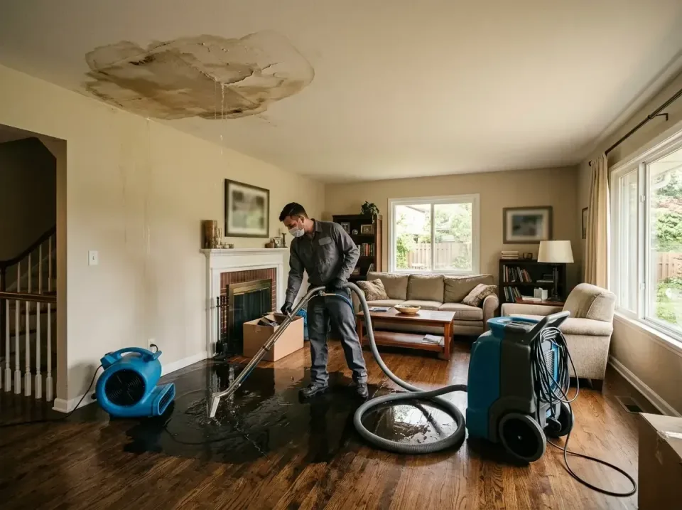 attic-pipe-burst-ceiling-drip-008 — frequently asked questions, Water Damage Restoration & Carpet Care in Madison, WV